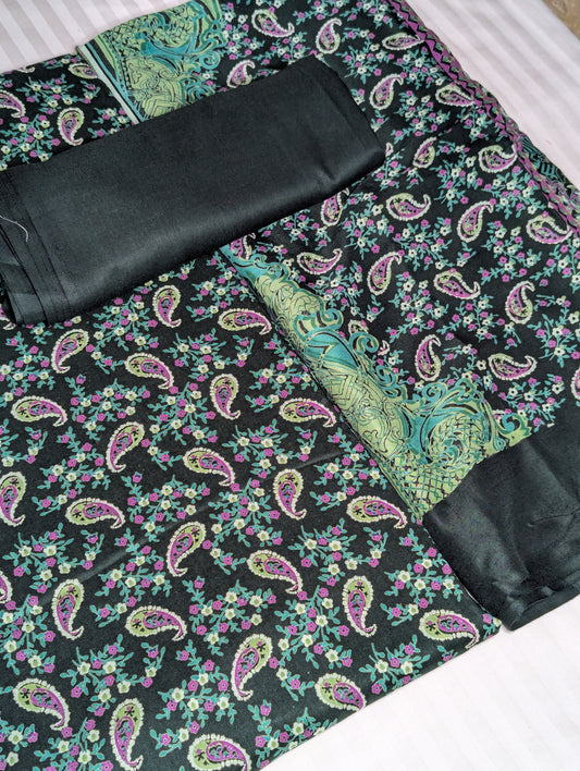 3-piece Premium Lilen Collection by Hayadar Clothing featuring elegant, lightweight fabric in soft, natural tones.