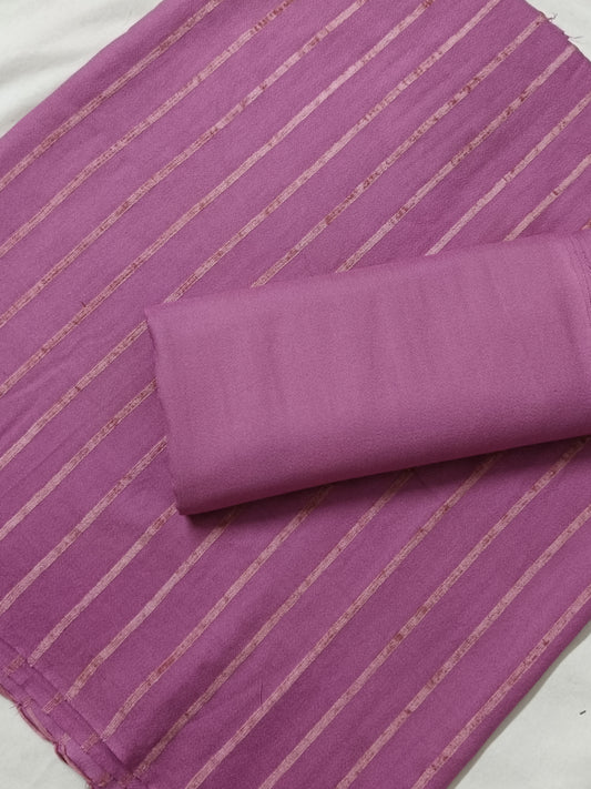 Hayadar Clothing Alpine Velvet Marina 2025 Winter Collection tea pink 2-piece set, featuring soft velvet fabric and stylish winter design.