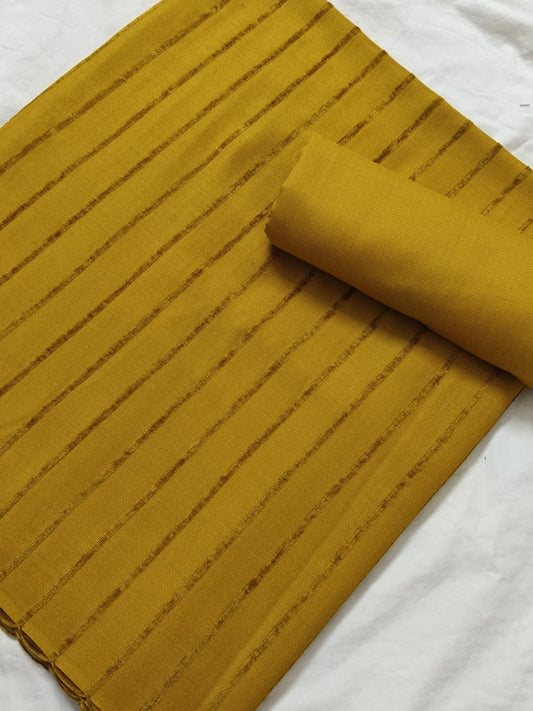 Hayadar Clothing Alpine Velvet Marina 2025 winter collection mustard-colored 2-piece set, featuring soft velvet fabric and stylish design.